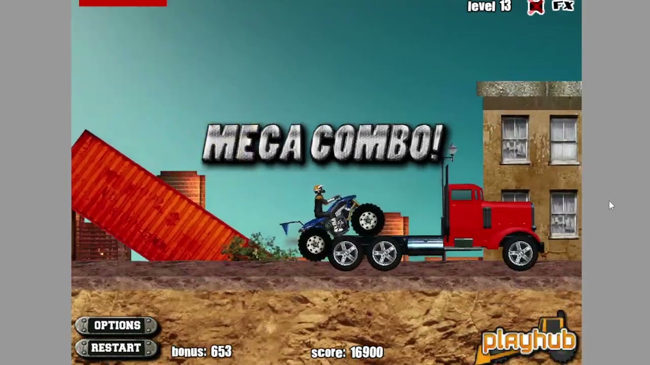ATV Destroyer Gameplay (Flash Game)