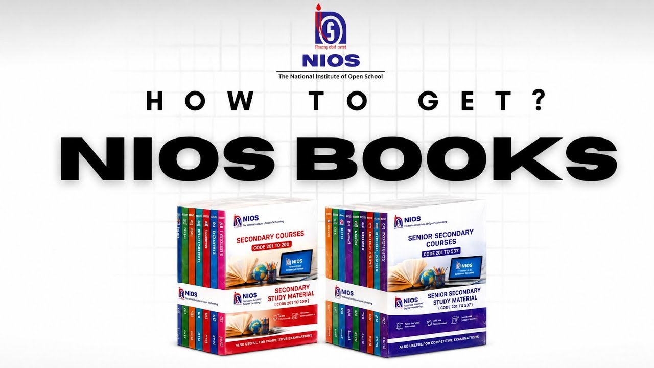 How to Get NIOS Books? 📚 | Online PDF + Hard Copy Books | Complete Guide 