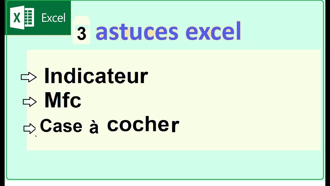 3Astuces Excel