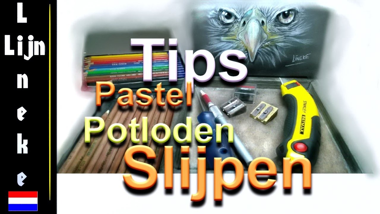 Hoe SLIJP je Pastel Potloden - belangrijke tips!