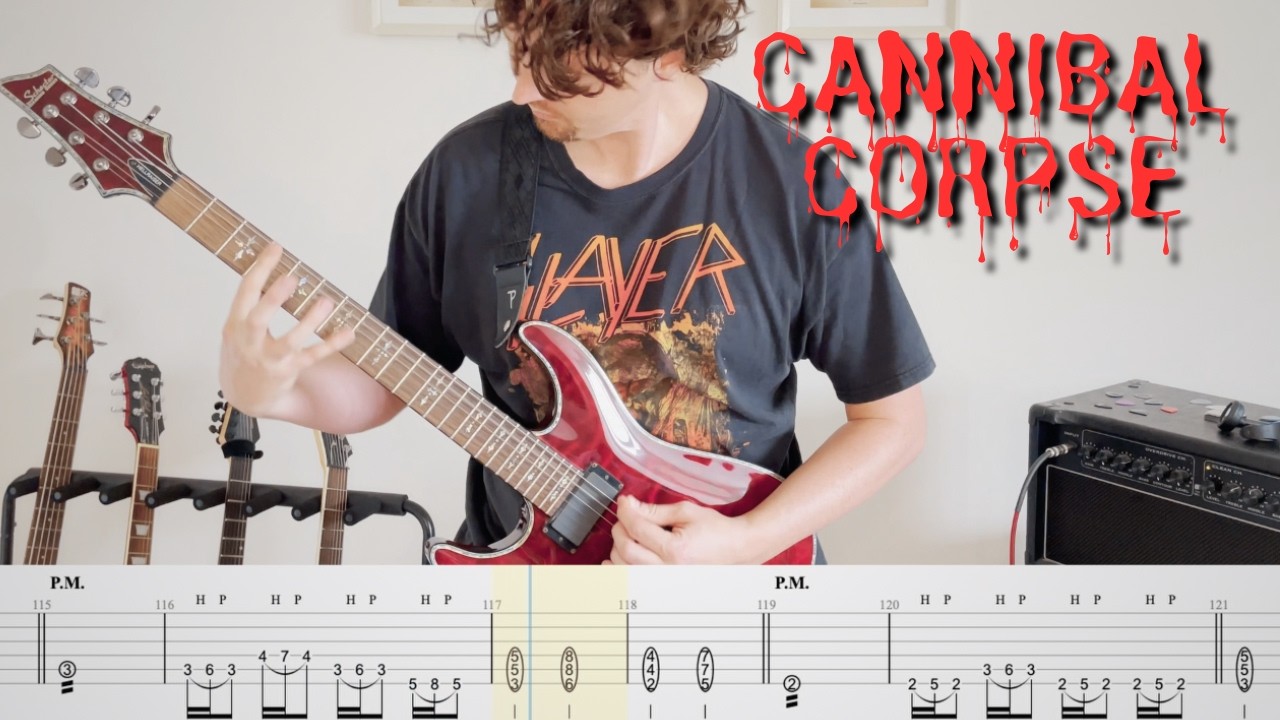 CANNIBAL CORPSE “Coffinfeeder” (TAB, guitar cover)