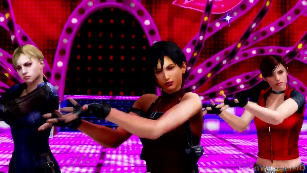 [MMD] HUNTR/X Takedown / Kpop Demon Hunters - Ada Wong, Jill Valentine Claire Redfield Resident Evil