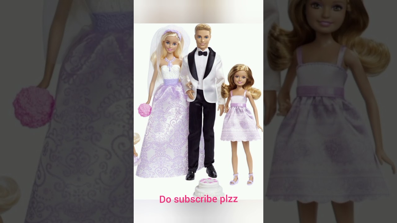 Barbie wedding #barbie#shorts#barbieandken#barbiewedding#toys#dolls....
