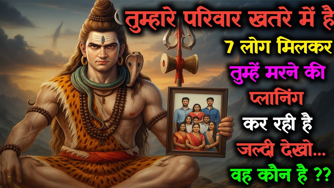👁️ तुम खतरे में हो, ❌ तुम्हारे परिवार को मारने की प्लानिंग चल रही हैं...