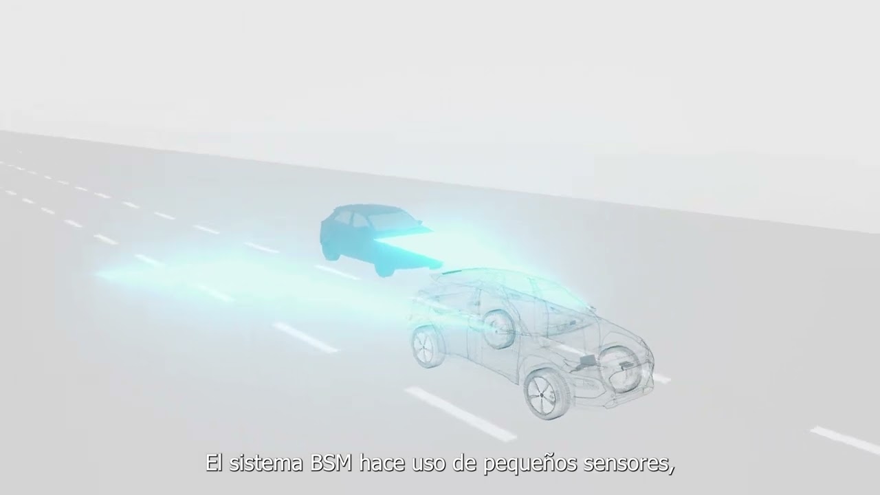 SISTEMAS ADAS: BSM. Sistema de monitorización de ángulos muertos.