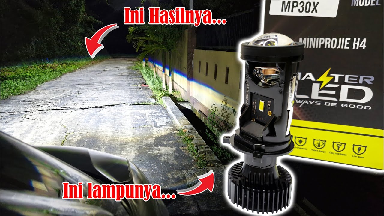 Review Mini Projector Master LED MP30X