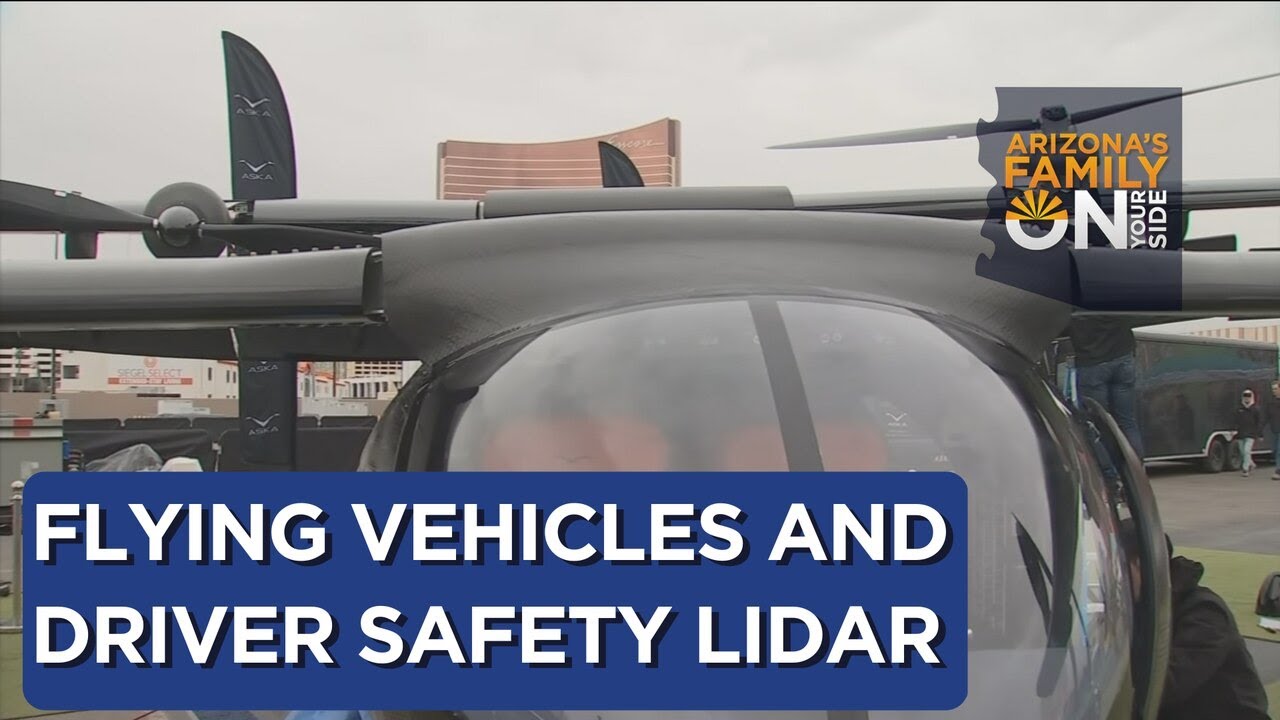 Flying cars and using lidar to make driving safer