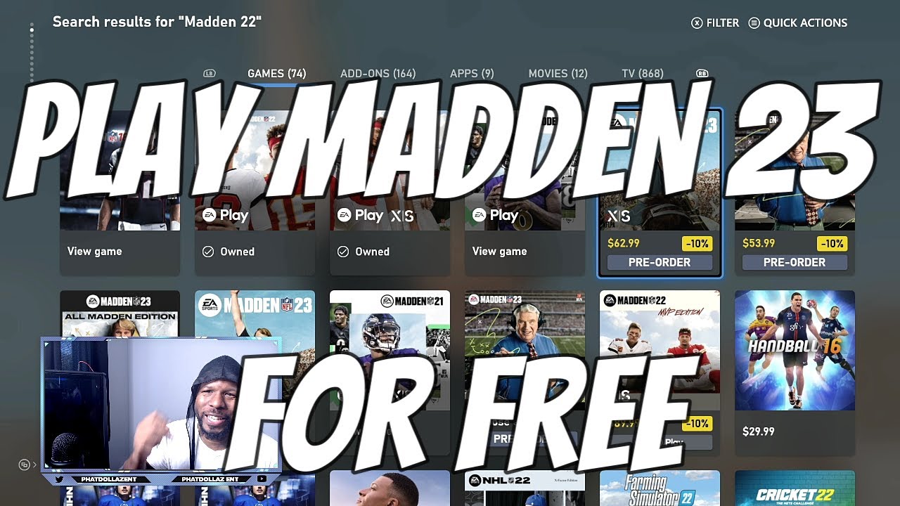 *NEW*PLAY MADDEN 23 RIGHT NOW FOR FREE ON EVERY SYSTEM! MADDEN 23 EA ACCESS BREAKDOWN