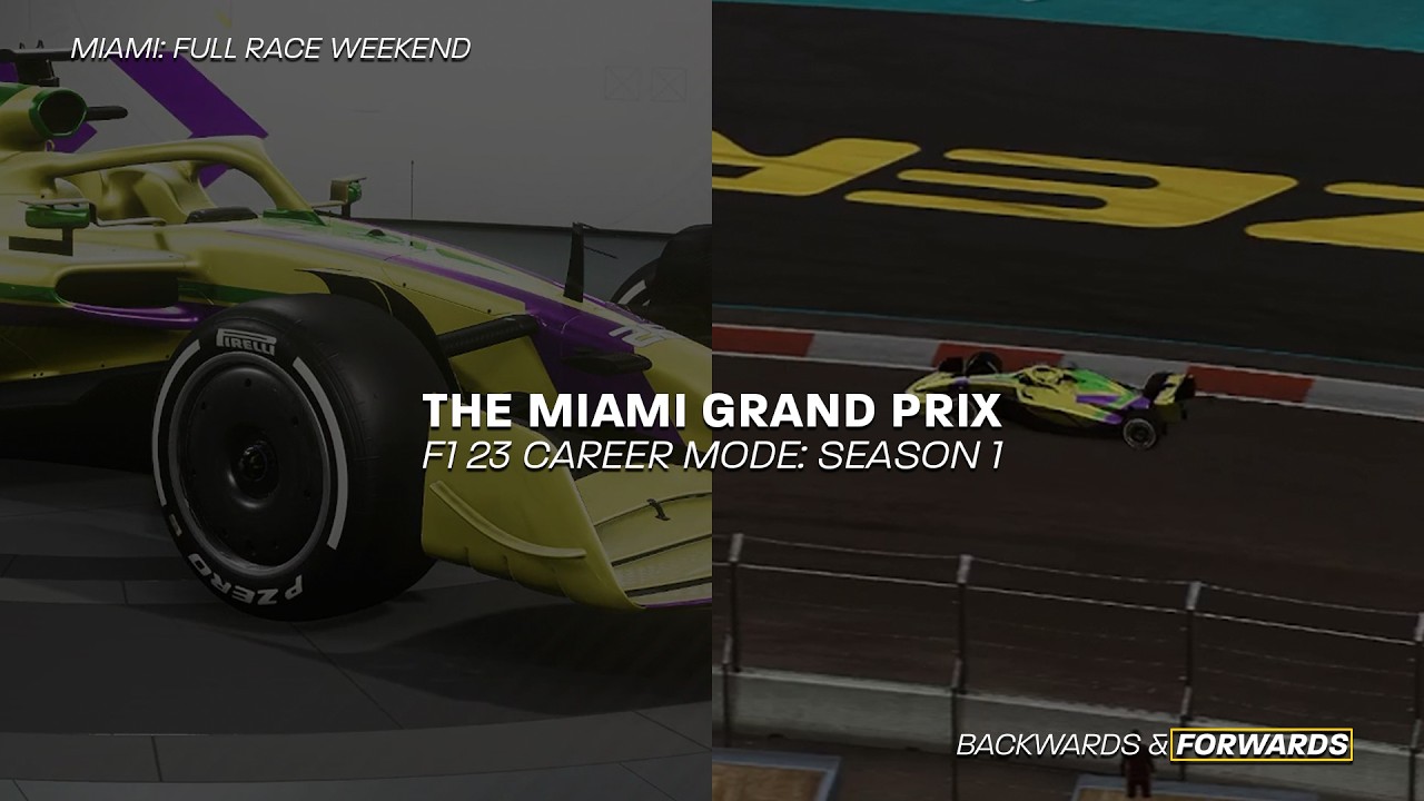 The Miami Grand Prix - F1 23 MyTeam Career Mode (Season 1; Race 5)