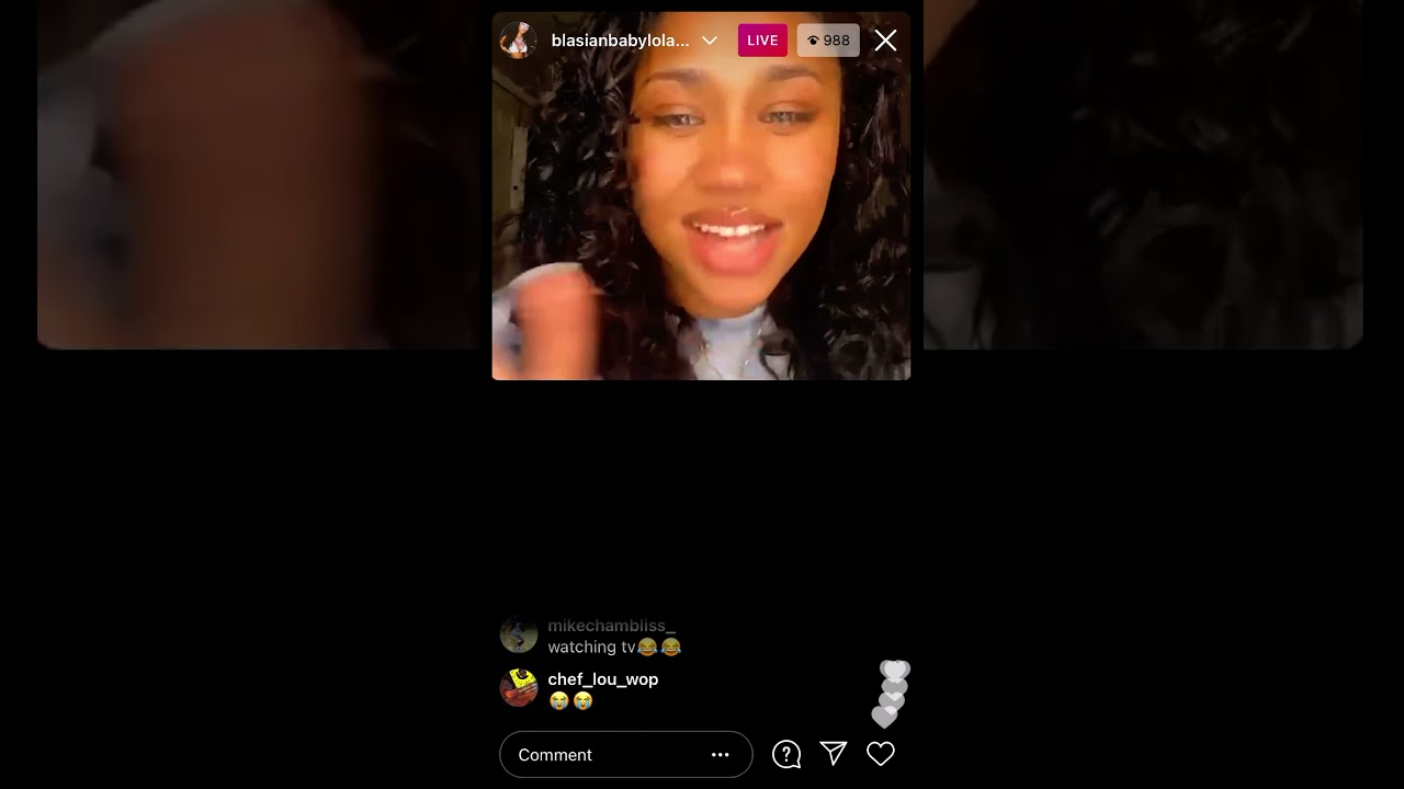 Blasianbabylola confronts CHEATER Babylouii on IG live (Funny! 🤣🤣)