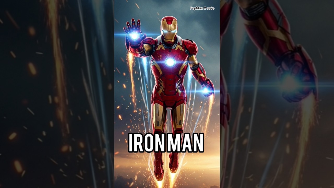 IRON MAN | Epic SuperHero | 3D AI Animation | Marvel Avengers
