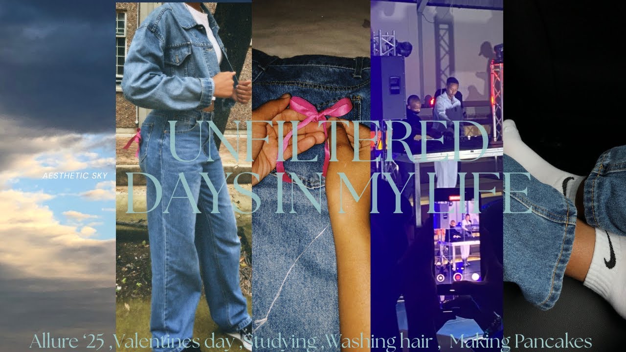 Unfiltered days in my life ep2: Allure’25 , Valentine’s Day recap , Studying.