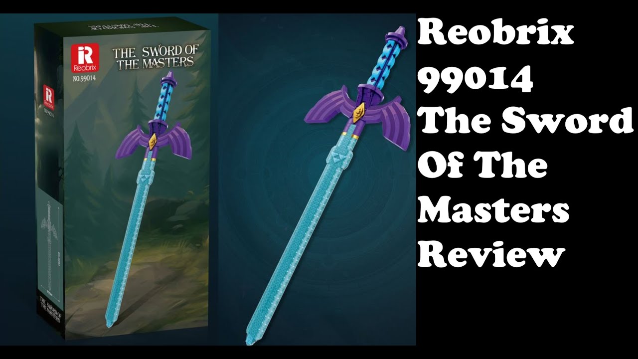 Das Mastersword aus Zelda - Reobrix 99014 - The Sword Of The  Master - Review