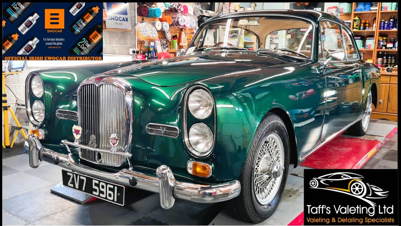 Alvis TF21 Walk around at Taffs Valeting after Paint Restoration & Ceramic Coating using EWOCAR