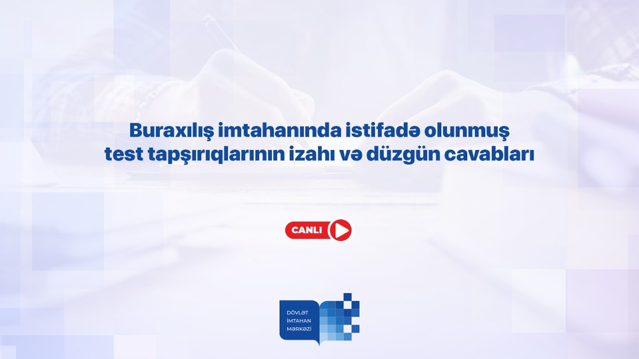 Buraxılış imtahanı 09.03.2026