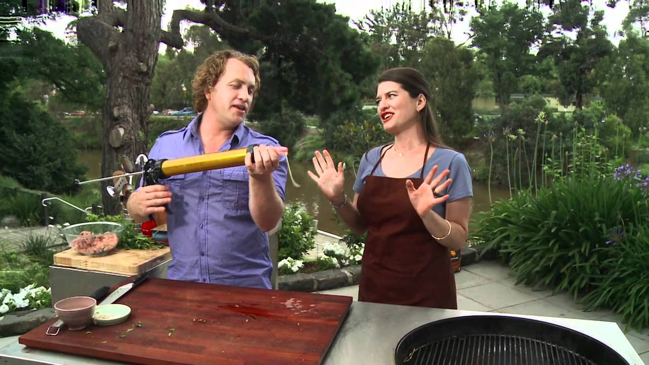 Heat Beads® Good Chef Bad Chef Homemade Sausages BBQ recipe