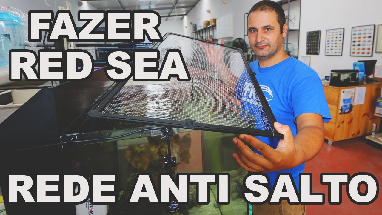 Como montar uma jumpguard da Red Sea ou rede anti salto