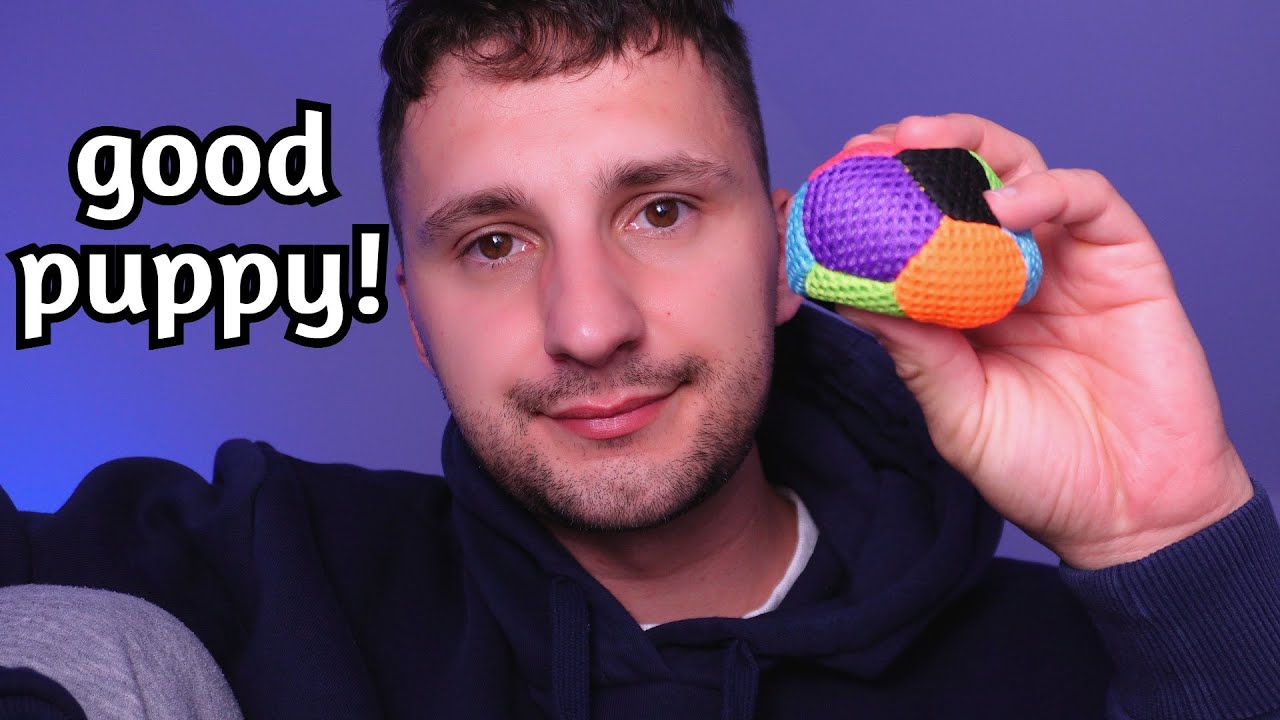ASMR You're a sick puppy and I take care of you 🐶