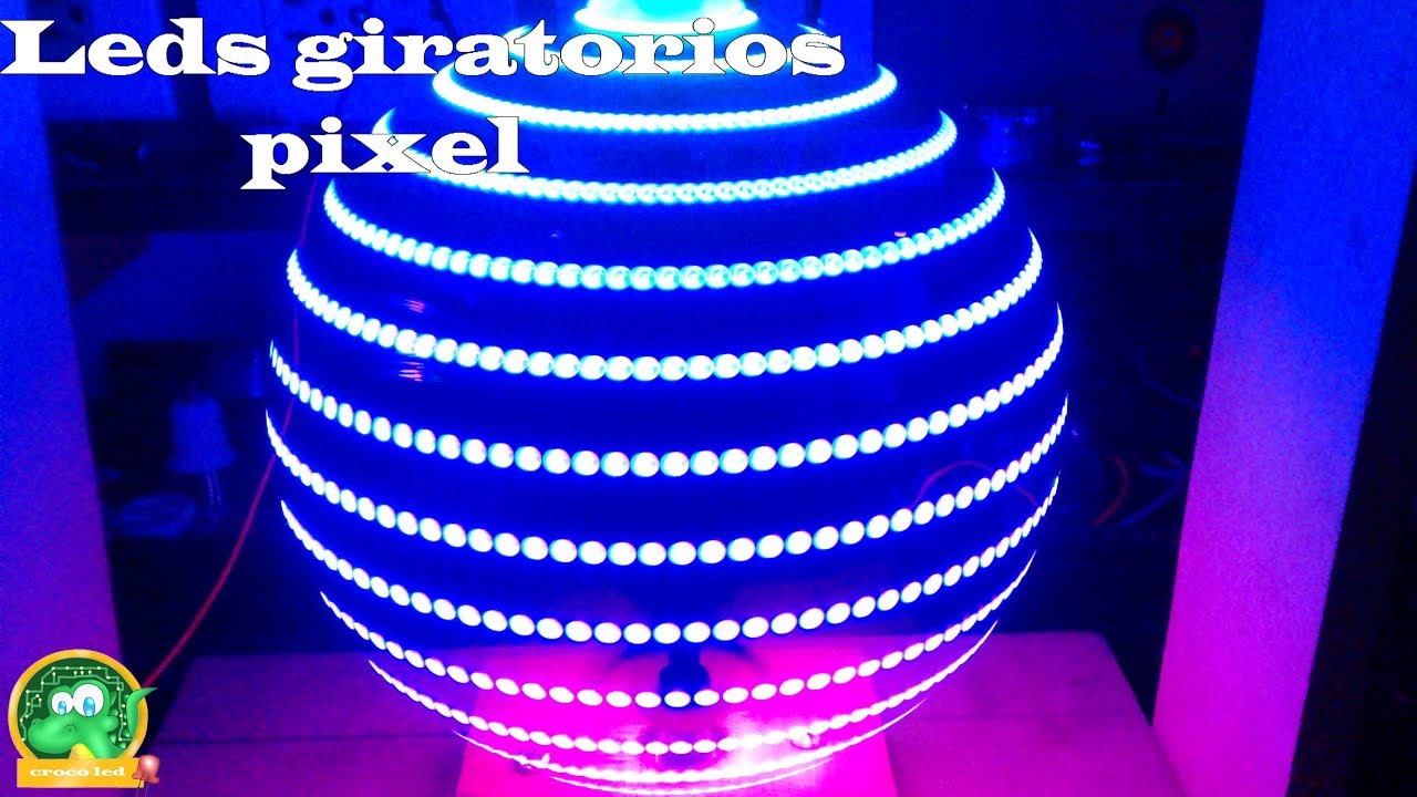 proyecto #53 esfera giratoria pixel ¡¡¡Especial 2k suscriptores¡¡¡
