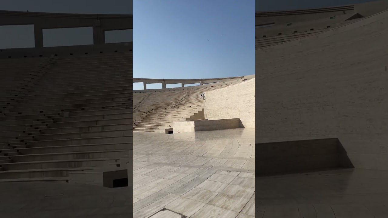 The Open Air Theatre in Qatar 🇶🇦 #qatar #theatre