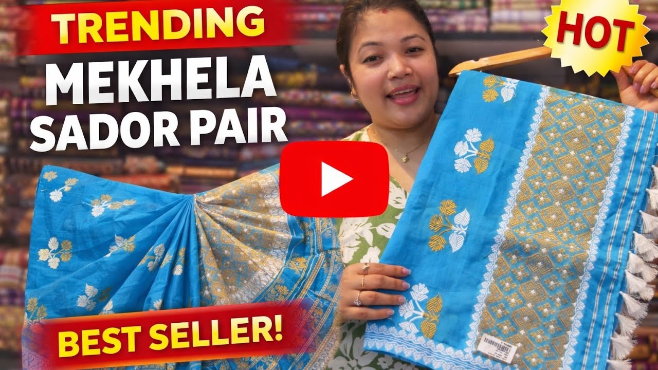 All New Mekhela Sador Trending Items from Ananyas by paribar today 👾👾 Whatsapp no-7002444623 