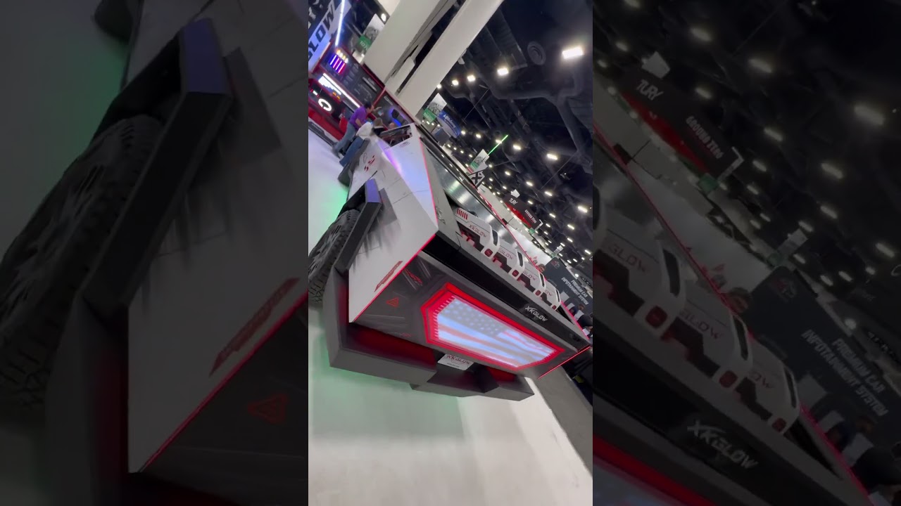 Tesla track с телевизором вместо крышки багажника #autorepairshop #prestigecars #automobile