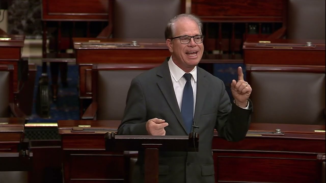 Senator Braun says farewell to U.S. Senate, looks forward to being Indiana Governor