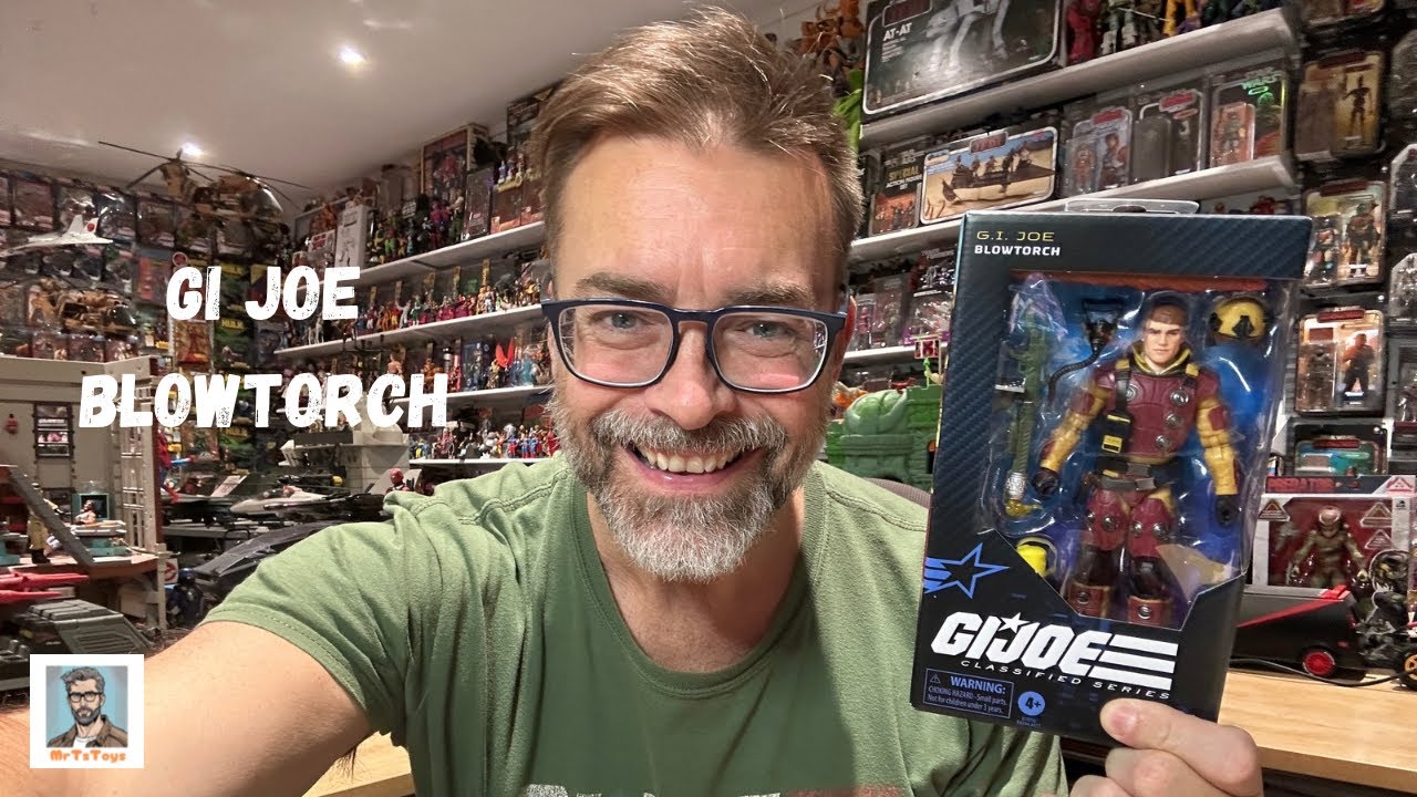 GI Joe Classified Blowtorch — полная распаковка, обзор и сравнение винтажных моделей 1984 года