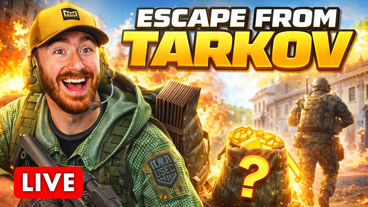 🔴LIVE - ESCAPE FROM TARKOV - FINISHING SHOOTER BORN - LVL 40+