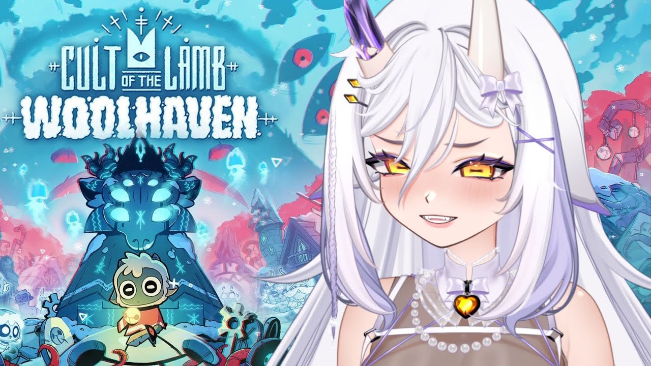 ◂ Cult of the Lamb ▸ and what does this game teach us ? to praise GOATESS, a l w a y s  ☁️🐑