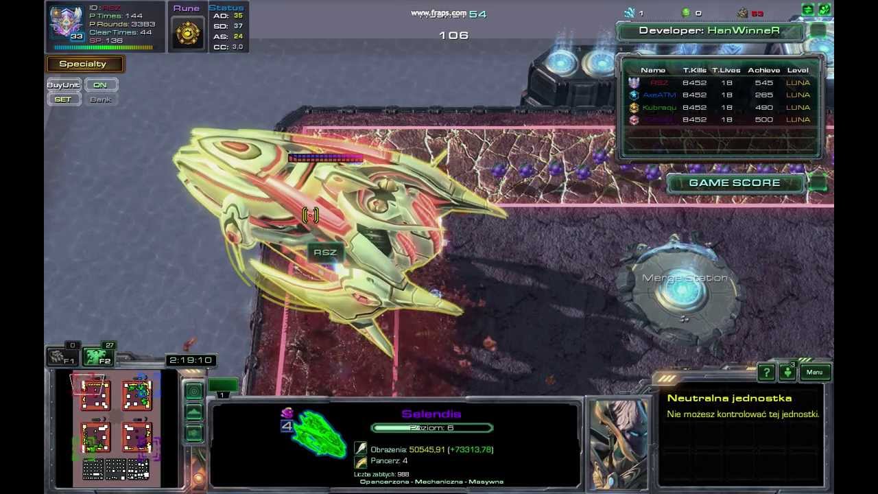 SC2 Solo Lottery Defense Selendis