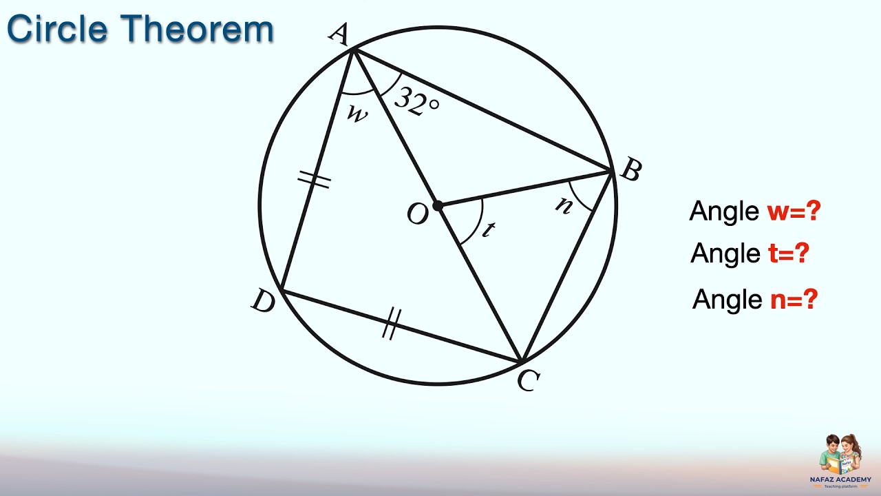 Circle Theorem || O level Math #maths
