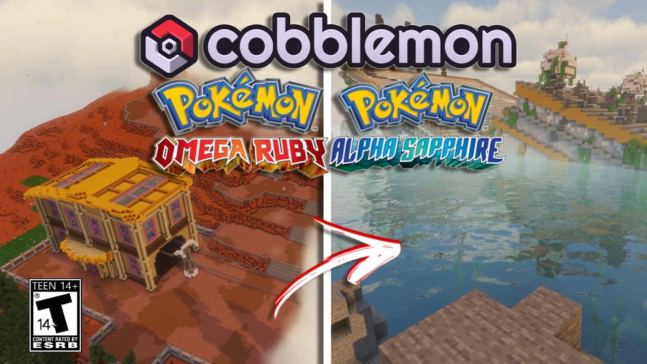 THE BEST MAP IN COBBLEMON! (HOENN)