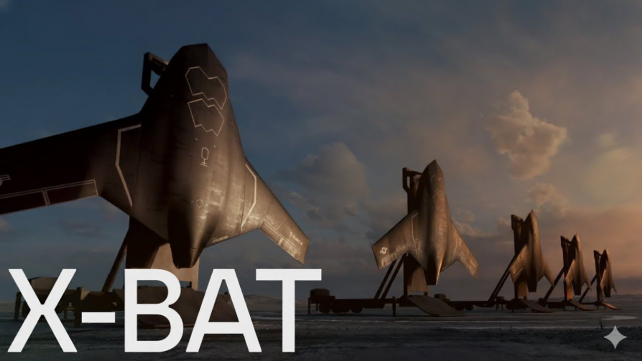 No Runway, No Pilot: The Insane X-BAT Stealth Drone