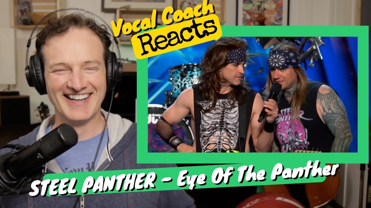 Vocal Coach REACTS - STEEL PANTHER 