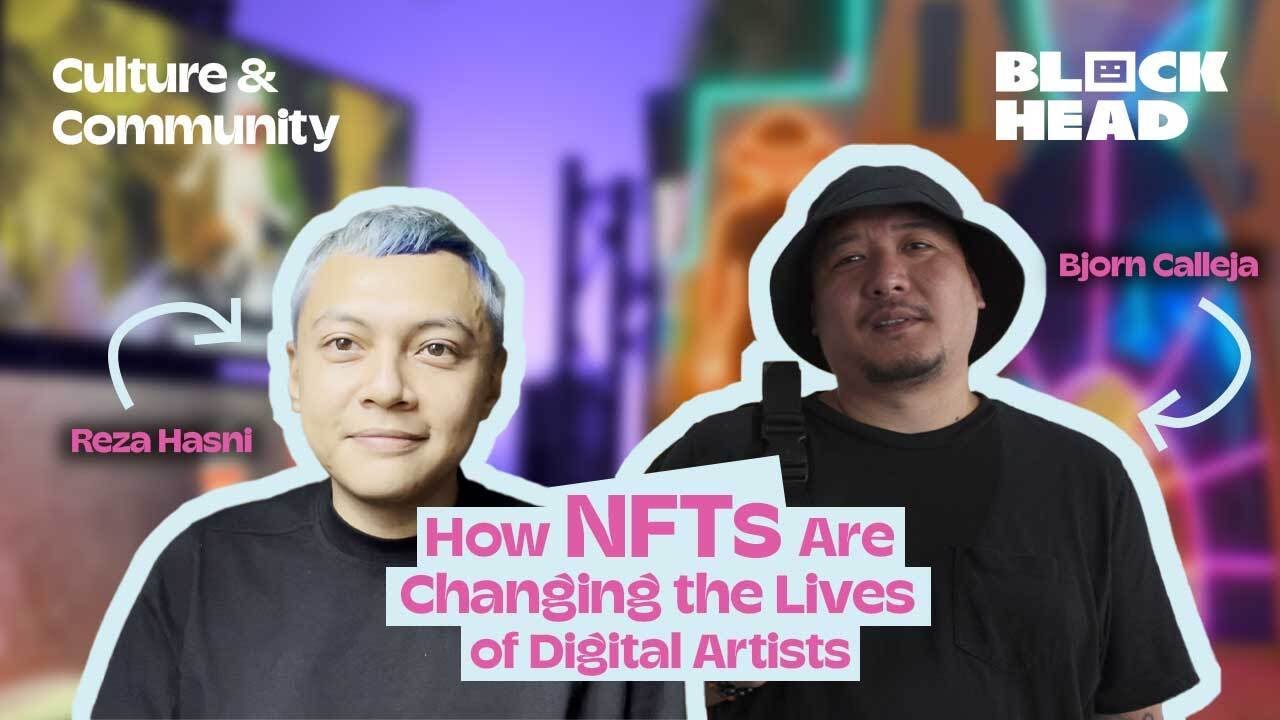 How NFTs  Are Changing the Lives of Digital Artists ft. Bjorn Calleja & Reza Hasni