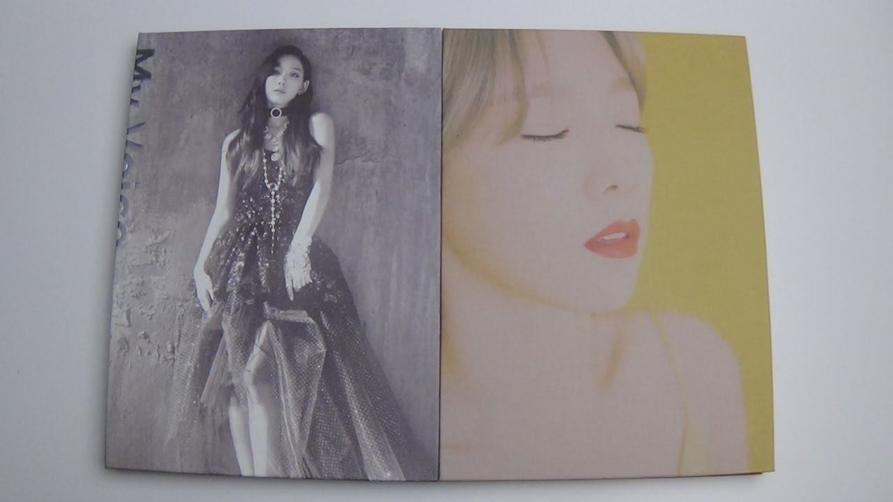 Unboxing Taeyeon 태연 1st Studio Album My Voice (Both I Got Love & Fine Version)