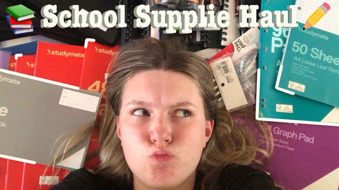 BACK TO SCHOOL SUPPLIES HAUL 2021