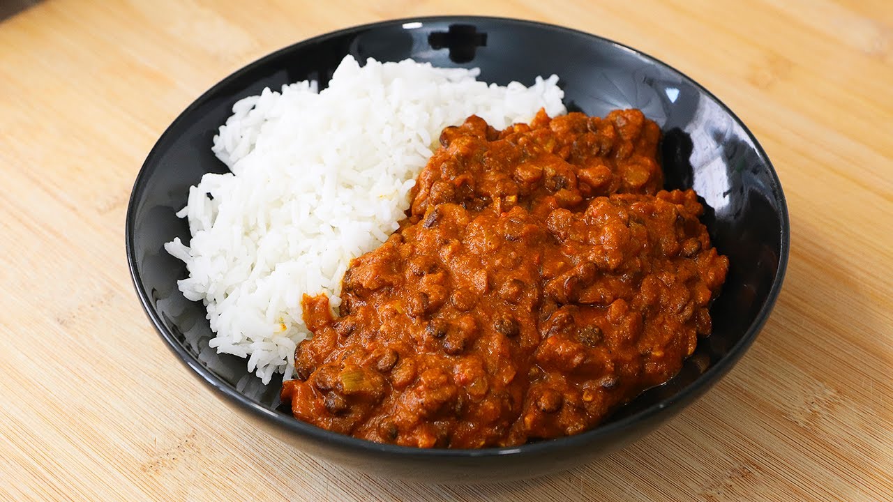 Lentejas al curry | Receta vegana