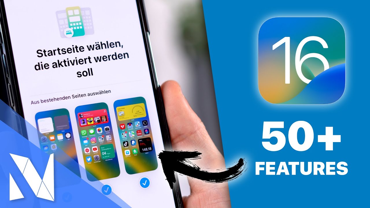 iOS 16 - &Uuml;ber 50+ NEUE Funktionen & &Auml;nderungen (ausf&uuml;hrlich)!  | Nils-Hendrik Welk