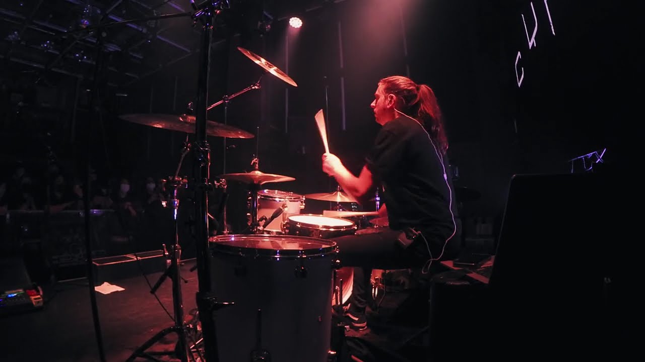 Alex Landenburg Drumcam Cyhra DRUM SOLO - Tokyo 26/01/2023