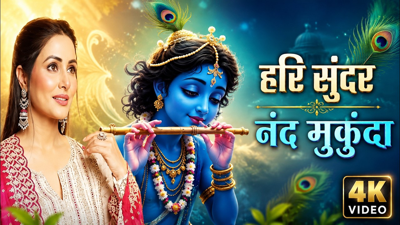 राधे कृष्ण भजन | Hari sundar Nand Mukunda | Krishna song #trending