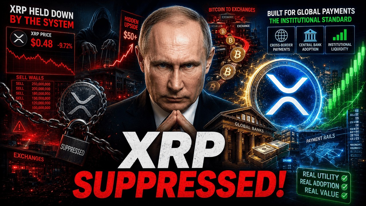 XRP PRICE REMAINS SUPRESSED! - NEW $50+ XRP PREDICTION! - SENDING BTC BACK TO EXCHANGE?