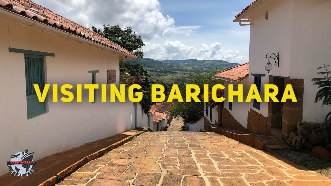 4K HD| Visiting Colombia 🇨🇴 Part 5 (Exploring Barichara, Santander)