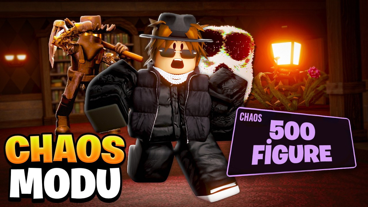 CHAOS MODU BİTİRDİM! | Roblox Doors
