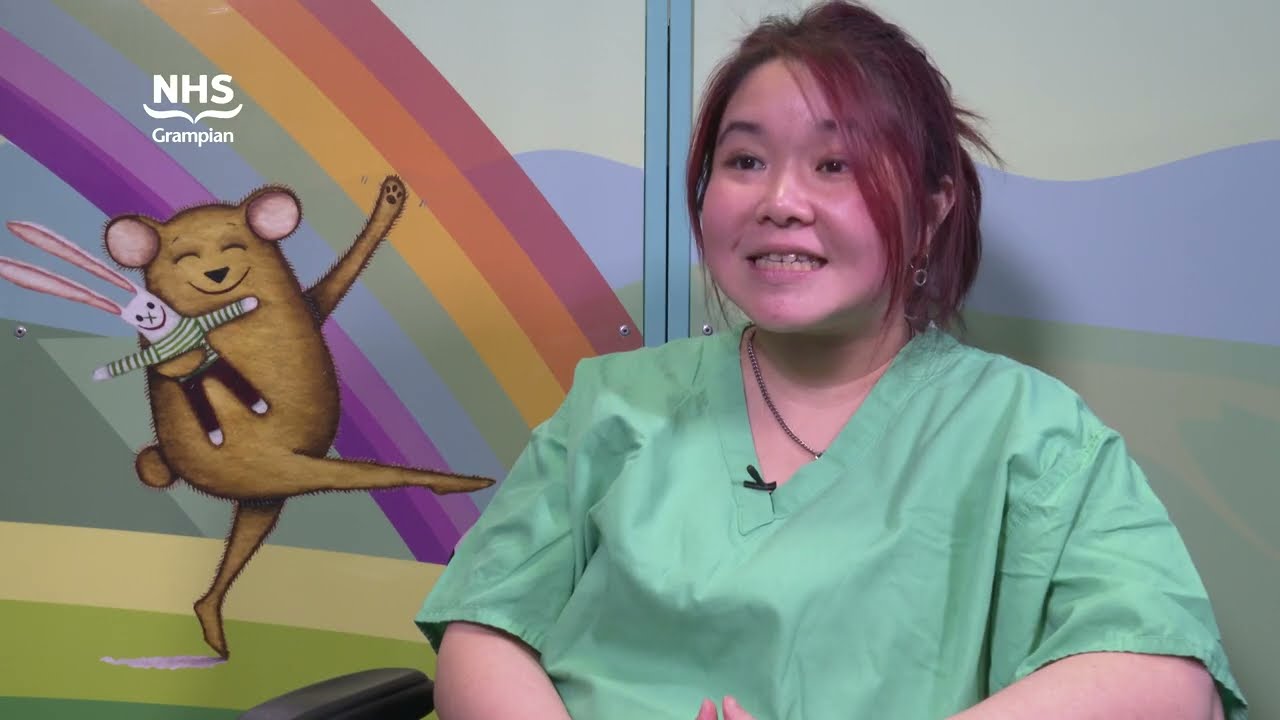 Dr Jade Liew on her consultant paediatric anaesthetist role at Royal Aberdeen Children's Hospital