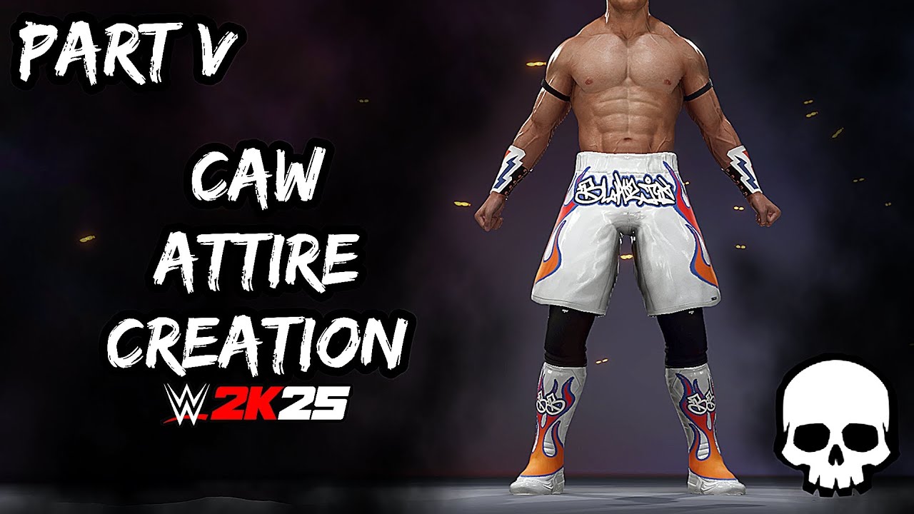 WWE 2K25- CAW Attire Creation Video (XBOX) #5 