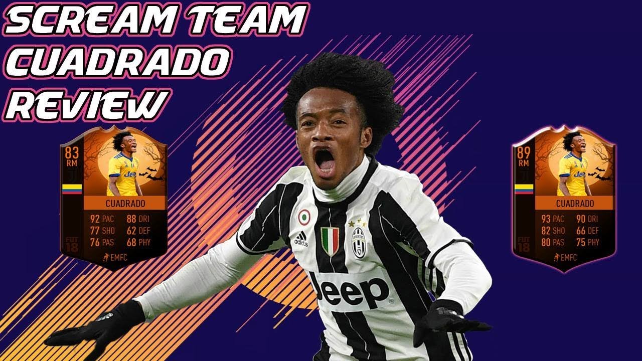 FIFA 18 CUADRADO SCREAM TEAM REVIEW GAMEPLAY - STARBOY
