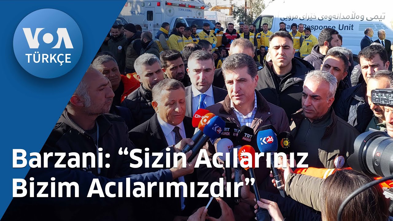 Barzani: “Sizin Acılarınız Bizim Acılarımızdır”| VOA Türkçe