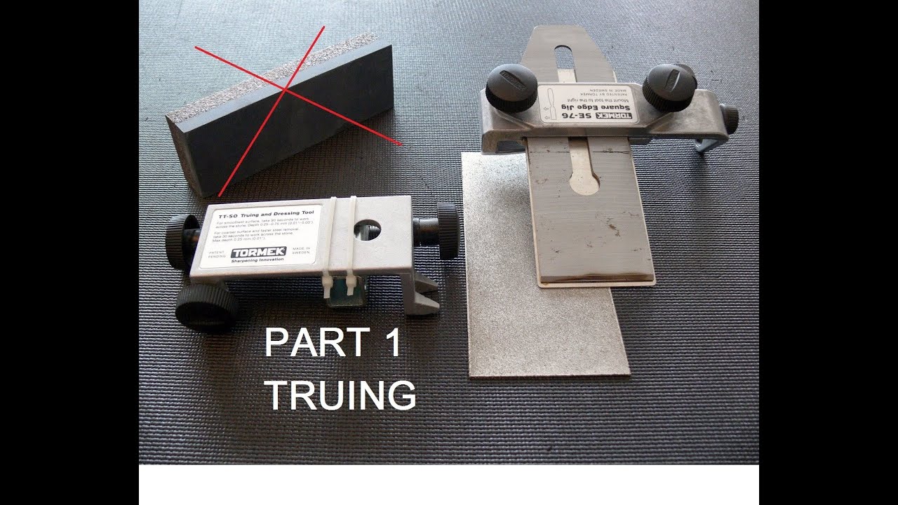 A better way to true and grade your stone wheels - Part 1: Truing